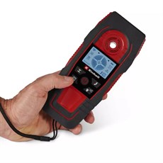 Einhell TE-MD 80 Dijital Dedektör (maks. algılama derinliği: demir 80 mm, elektrik kablosu 60 mm, demir dışı metal 38 mm, ahşap 24 mm, otomatik kalibrasyon, LCD ekran) - 2270145