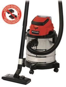 Einhell TC-VC 18/20 Li S-Solo, Akülü Islak/Kuru Süpürge (Akü ve Şarj Cihazı Dahil Değildir) - 2347130