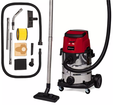 Einhell TE-VC 36/25 Li S - Solo, Akülü Islak/Kuru Süpürge (Akü ve Şarj Cihazı Dahil Değildir) - 2347170