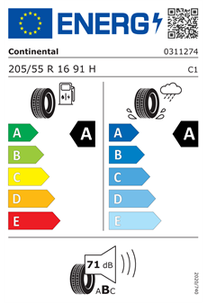 Continental 205/55R16 91H Ecocontact 6  Yaz Lastiği (2026)