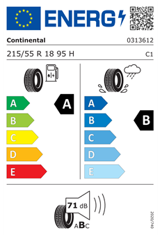 Continental 215/55R18 95H EcoContact 6 Q  Yaz Lastiği (2024)