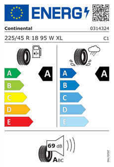Continental 225/45R18 95W UltraContact XL FR NXT CRM Yaz Lastiği (2026)