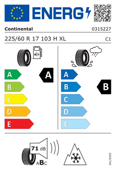 Continental 225/60R17 103H AllSeasonContact 2 XL M+S 3PMSF Dört Mevsim Lastik (2026)