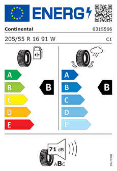 Continental 205/55R16 91W EcoContact 6 *  SSR Yaz Lastiği (2026)