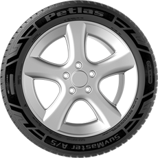 Petlas 215/60R17 100V Suvmaster A/S XL Dört Mevsim Lastiği (2026)