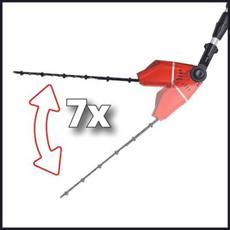 Einhell GE-HH 18/45 Li T - Solo, Akülü Teleskopik Çit Budama (Akü ve Şarj Cihazı Dahil Değildir) - 3410866