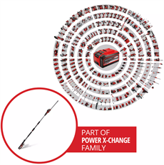 Einhell GP-HH 18/50 Li T BL-Solo  Akülü Teleskopik Çit Budama Makinesi (Akü ve Şarj Cihazı Dahil Değildir) - 3410972