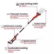 Einhell GE-FS 18/53 Li - Solo Akülü Meyve & Zeytin Silkme (Akü ve Şarj Cihazı Dahil Değildir) - 3411400