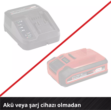 Einhell GE-LE 18/190 Li - Solo, Akülü Kenar Kesme (Akü ve Şarj Cihazı Dahil Değildir) - 3424300