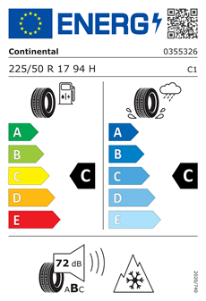 Continental 225/50R17 94H ContiWinterContact TS 850 P SUV FR MO Kış Lastiği (2024)