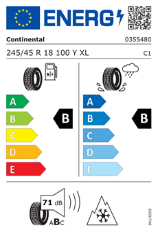Continental 245/45R18 100Y AllSeasonContact 2 FR XL Dört Mevsim Lastiği (2026)