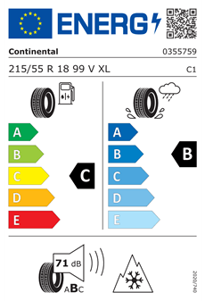Continental 215/55R18 99V FR WinterContact TS 870 P XL Kış Lastiği (2024)