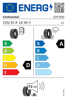Continental ContiSportContact 5 SSR 255/35R18 90Y Yaz Lastiği (2024)
