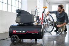 Einhell TC-AC 270/50/10 Kompresör (Yağlı) (1800 W, maks. 10 bar, 50 L tank, yağlı pompa, 270 L/dk emiş gücü, basınç regülatörü) - 4007361