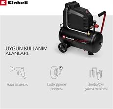 Einhell TC-AC 190/24/8 I OF Hava Kompresörü (Yağsız) - 4007375