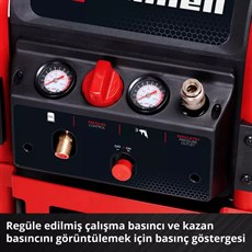 Einhell TE-AC 270/50 Silent, Sessiz Hava Kompresörü (Yağsız) - 4010451