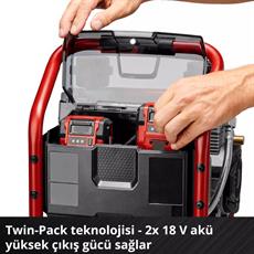 Einhell SILENZO 36/210 Solo, Kompresör (Akü ve Şarj Cihazı Dahil Değildir) - 4020380