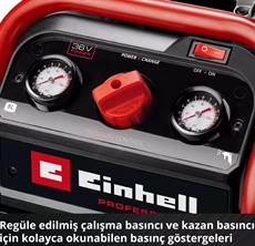 Einhell SILENZO 36/210 Solo, Kompresör (Akü ve Şarj Cihazı Dahil Değildir) - 4020380