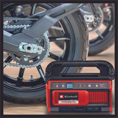 Einhell PRESSITO 18/25 Hybrid Akülü-Elektrikli Kompresör (Akü ve Şarj Cihazı Dahil Değildir) - 4020430