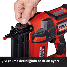 Einhell FIXETTO 18/50 N Akülü Çivi Çakma Makinesi (Akü ve Şarj Cihazı Dahil Değildir) - 4257795