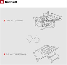Einhell E-Stand TSS Tezgah Testere Standı - 4310605
