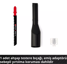 Einhell TC-JS 18/70 Li (1x2,5Ah), Akülü Dekupaj Testere - 4321280