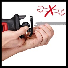 Einhell TE-AP 18/13 Li -Solo, Akülü Kılıç Testere (Akü ve Şarj Cihazı Dahil Değildir) - 4326315