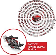 Einhell TP-CS 18/136-C Li BL - Solo, Akülü Daire Testere (Akü ve Şarj Cihazı Dahil Değildir) - 4331240