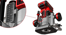 Einhell TP-RO 18 Set Li BL-Solo Kömürsüz Freze (Akü ve Şarj Cihazı Dahil Değildir) - 4350410