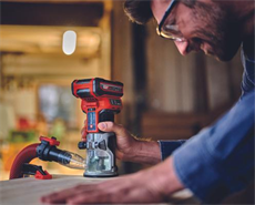 Einhell TP-ET 18 Li BL - Solo Kömürsüz Akülü Kenar Freze Makinesi (Akü ve Şarj Cihazı Dahil Değildir) - 4350412