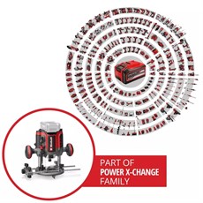 Einhell Professional TP-RO 18/55 Li BL - Solo Akülü Freze Power X-Change (Akü ve Şarj Cihazı Dahil Değildir) - 4350425