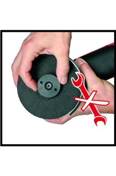 Einhell TE-AG 125/1010 CE Q Avuç Taşlama Anahtarsız Özel Flanş Kilitleme - 4430890