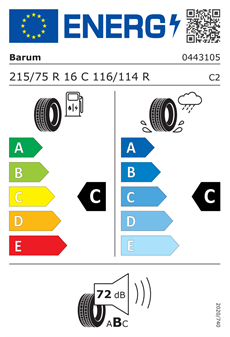 Barum 215/75R16C 116/114R Vanis 3 Yaz Lastiği(2025)
