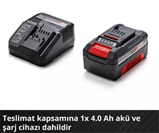 Einhell TC-AG 18/115 Li (1x4,0Ah), Akülü Avuç Taşlama - 4431133