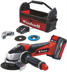 Einhell TE-AG 18/115 Li Kit (1x4,0Ah), Akülü Avuç Taşlama (Usta Çantası+Aksesuar) - 4431134