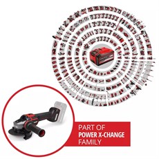 Einhell Professional TP-AG 18/125-13 Q Li BL - Solo Kömürsüz Akülü Avuç Taşlama Power X-Change (Akü ve Şarj Cihazı Dahil Değildir) - 4431215