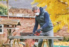 Einhell TC-OS 18/187 Li-Solo, Akülü Titreşimli Zımpara (Akü ve Şarj Cihazı Dahil Değildir) - 4460725