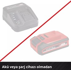 Einhell TE-OS 18/113 3X Li - Solo, Akülü Avuç İçi Zımpara (Akü ve Şarj Cihazı Dahil Değildir) - 4460730