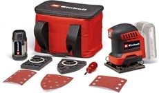 Einhell TE-OS 18/113 3X Li - Solo, Akülü Avuç İçi Zımpara (Akü ve Şarj Cihazı Dahil Değildir) - 4460730