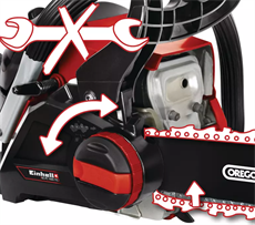 Einhell GC-PC 1435 I TC Set Benzinli Ağaç Kesme - 4501828