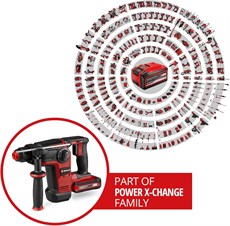 Einhell TP-HD 18/28 Li BL +4 (1x3,0 Ah+), Akülü Kırıcı Delici - 4514274