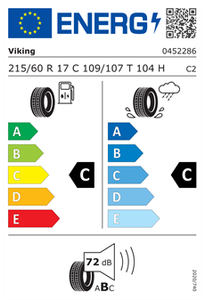 Viking 215/60R17C 109/107T Transtech Newgen  Yaz Lastiği (2026)
