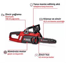 Einhell GE-LC 18/25 Li BL -Solo Akülü Zincirli Ağaç Kesme (Akü ve Şarj Cihazı Dahil Değildir) - 4600070