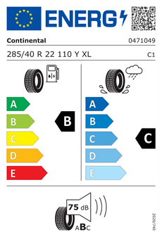 Continental 285/40R22 110Y CrossContact LX Sport XL LR Yaz Lastiği (2024)