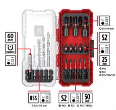 Einhell Vidalama uç seti 18 parça S-BOX kutu - 49108709