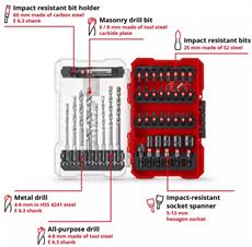 Einhell Metal Beton Matkap Uç Bits Seti 39 Parça M-BOX Kutu - 49108763