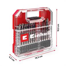 Einhell Delici ve Vidalama Uç Seti 40 Parça L-CASE Kutu - 49109053