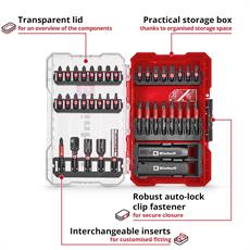 Einhell Bits Uç ve Soket Seti 39 Parça M-Case Kutu - 49109220