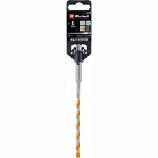 Einhell SDS Plus Çok Amaçlı Matkap Ucu 6 mm (40Cr çelik, karbür çift kesici, 130° elmas uç, darbesiz kullanım) - 49267506