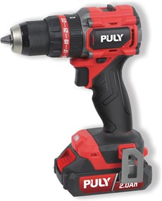 PULY BMLD-358JST Kömürsüz 20V Akülü Darbeli Vidalama Set 75Nm (2X2.0 Ah) 